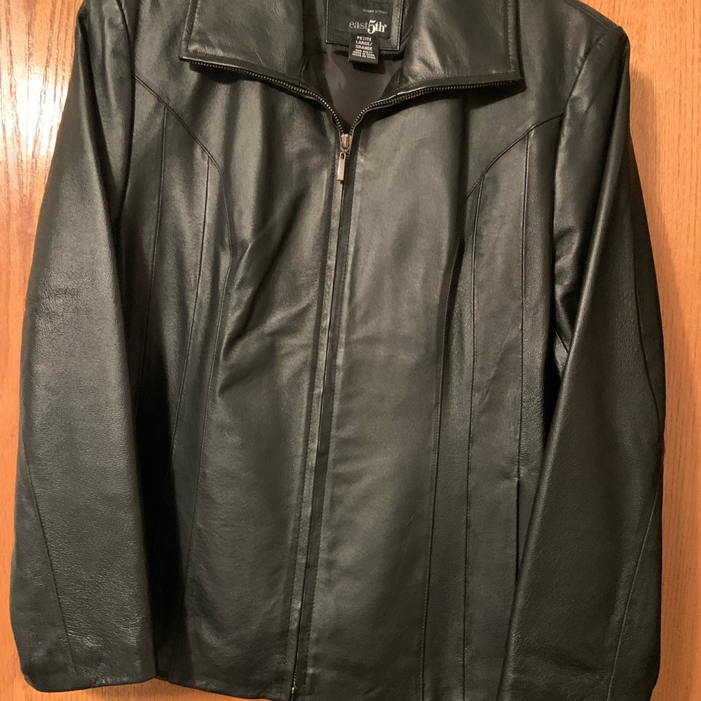 East 5th Black Lightweight Shirt Jacket